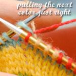 VKC: Tension, puckers & even stranded knitting