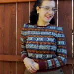 Red Queen fair isle pullover: finished!