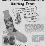 Vintage knitting patterns: 1947 sport socks