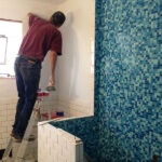 The Golly Ranch bathroom remodel: before & during renovation