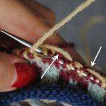 Victory beret: intro tips for stranded knitting
