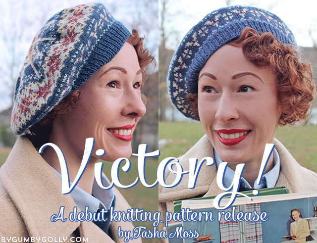 Victory knitting pattern release
