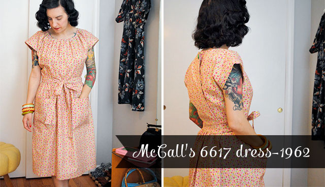 McCall 6617 dress