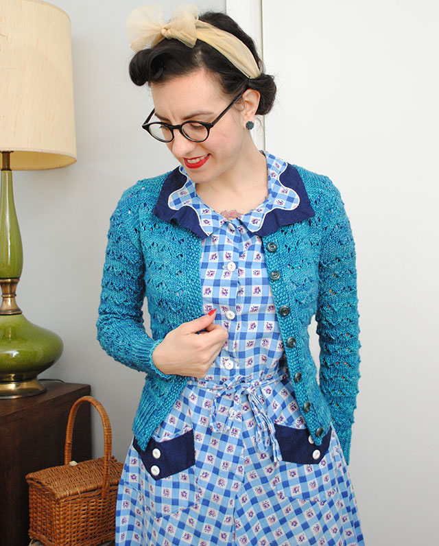 Knit for Victory Hetty cardigan