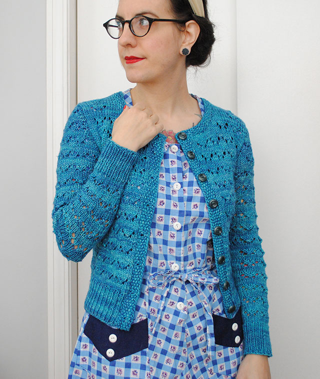 Knit for Victory Hetty cardigan