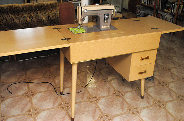 Kenmore 86 sewing machine and cabinet