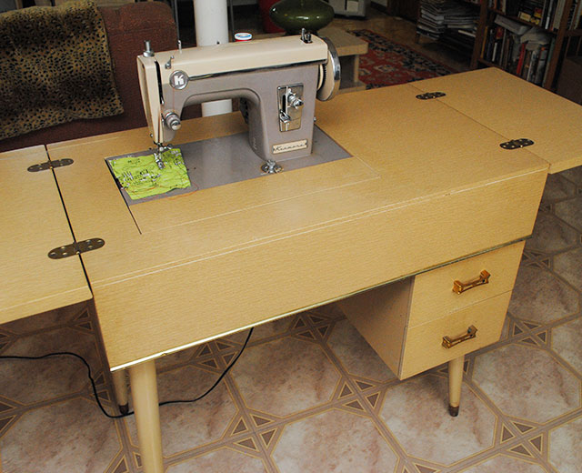 Kenmore 86 sewing machine and cabinet