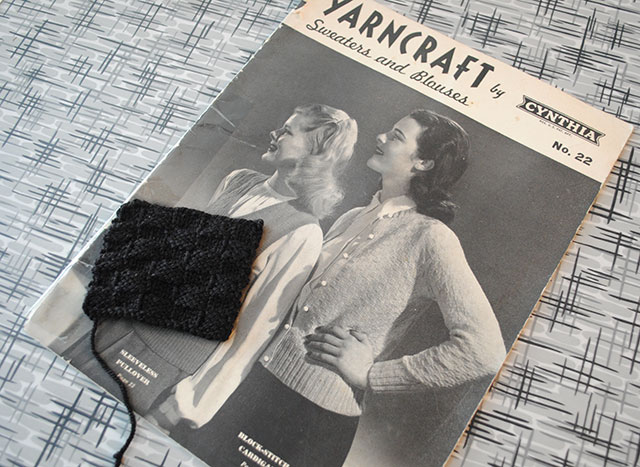 Yarncraft by Cynthia vintage knitting booklet
