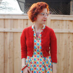 Cropped Ten of Hearts cardigan