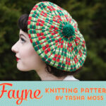 Fayne beret: new knitting pattern release