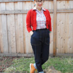 1950s-style cuffed jeans (and informal video extravaganza!)